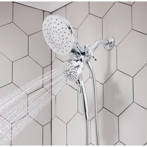 Moen Engage Multi Function Dual Shower Head with Wayfair